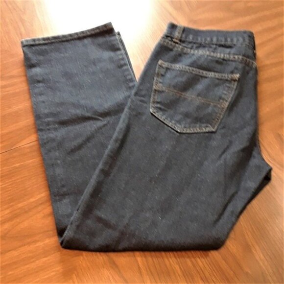 Cambridge Classic Men's 5 Pocket Dark Wash Jeans - Picture 3 of 8